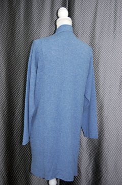 カシミヤニット　ロングカーディガン画像