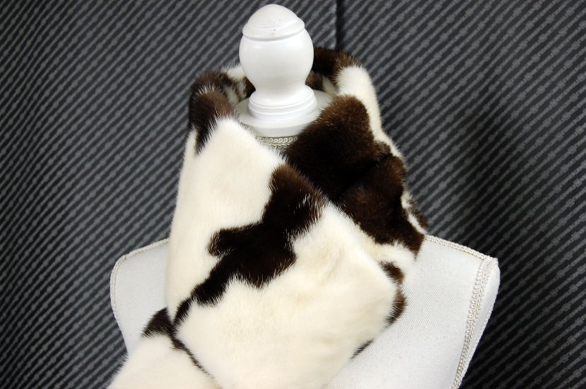 ジャガーミンク　ロングマフラー画像