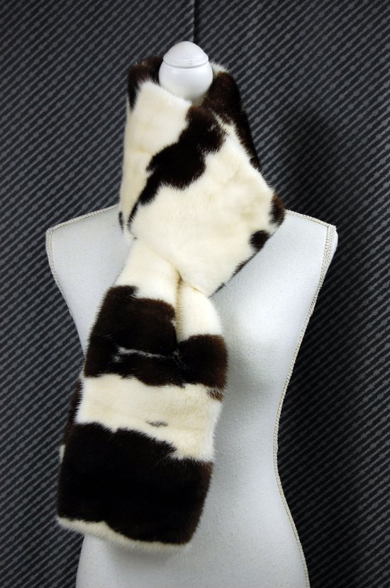 ジャガーミンク　ロングマフラー画像