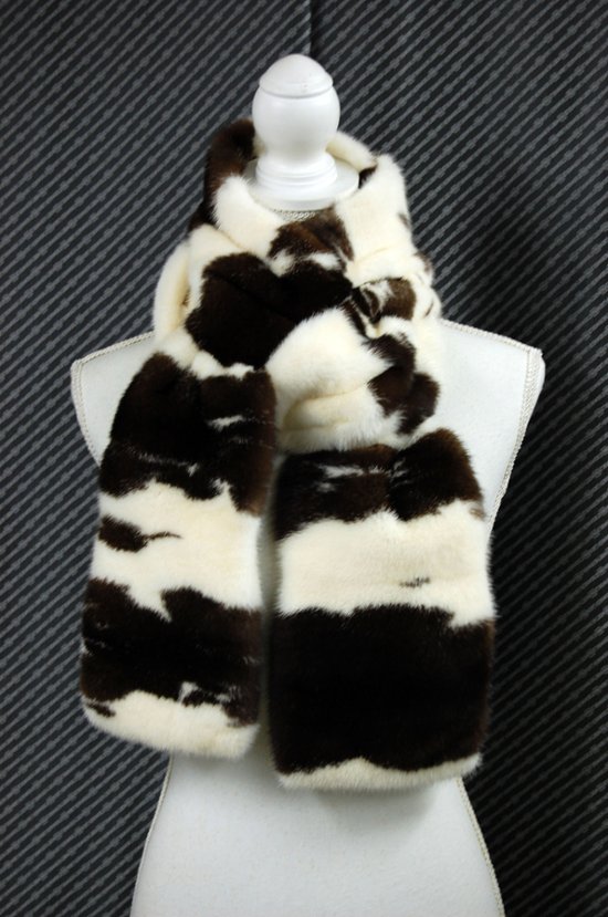 ジャガーミンク　ロングマフラー画像