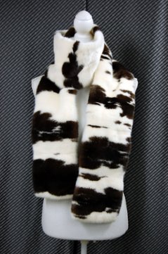 ジャガーミンク　ロングマフラー画像