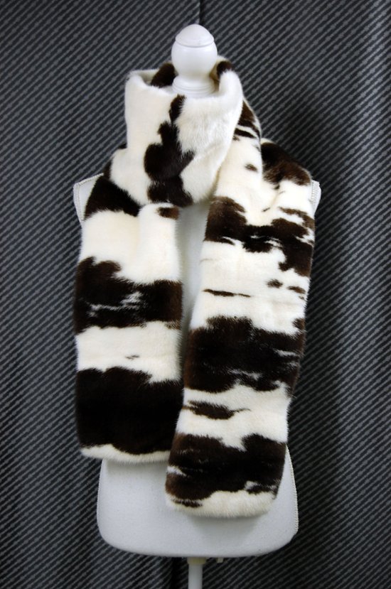 ジャガーミンク　ロングマフラー画像