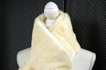 パールミンク　ロングマフラー画像