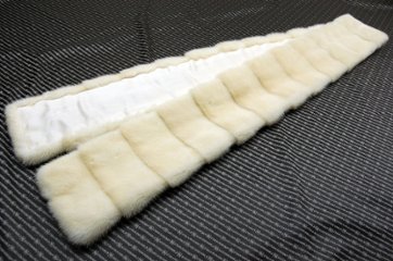 パールミンク　ロングマフラー画像