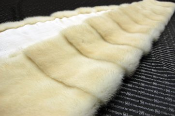 パールミンク　ロングマフラー画像