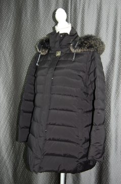 JEAN-LOUIS SCHERRER　フーディーダウンジャケット　Foxトリム画像