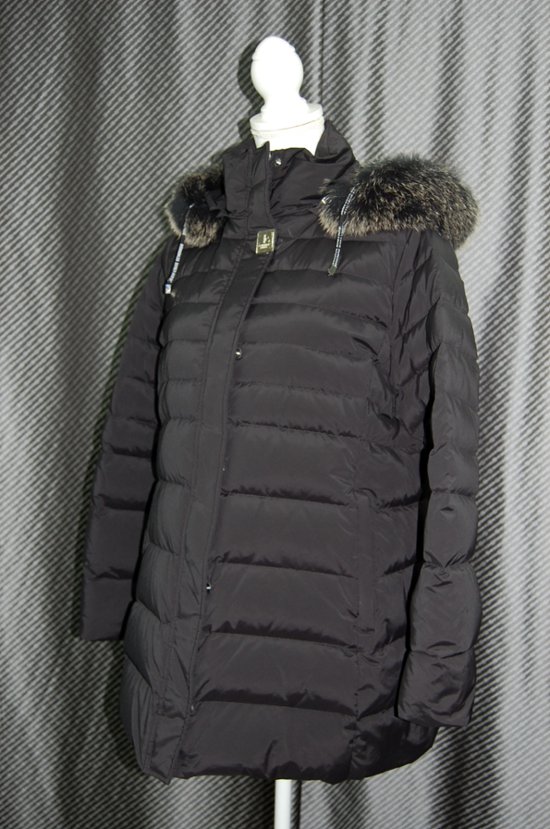 JEAN-LOUIS SCHERRER　フーディーダウンジャケット　Foxトリム画像