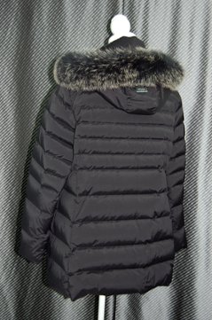 JEAN-LOUIS SCHERRER　フーディーダウンジャケット　Foxトリム画像