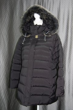 JEAN-LOUIS SCHERRER　フーディーダウンジャケット　Foxトリム画像