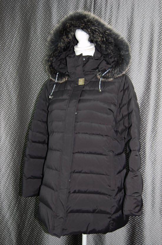 JEAN-LOUIS SCHERRER　フーディーダウンジャケット　Foxトリム画像