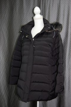 JEAN-LOUIS SCHERRER　フーディーダウンジャケット　Foxトリム画像