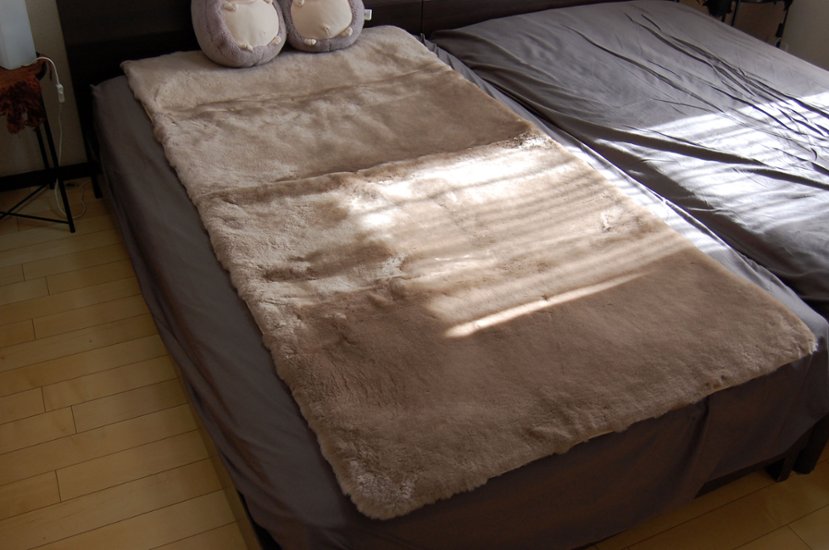 極厚ムートン　シーツ（シングル/100×200cm）画像