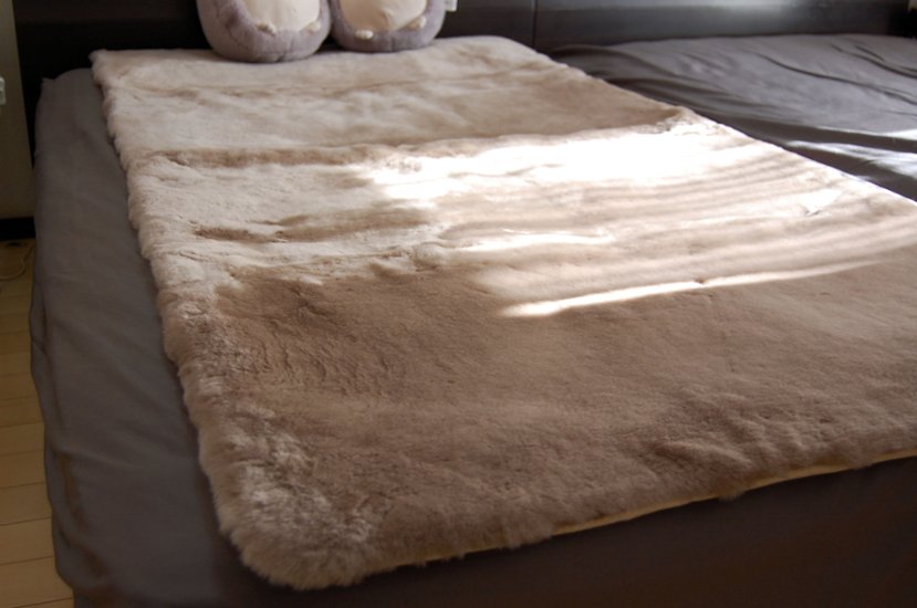 極厚ムートン　シーツ（シングル/100×200cm）画像