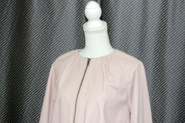 ラムレザー　ワイドスリーブジャケット画像