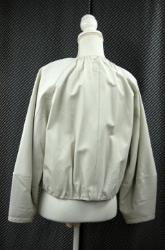 ラムレザー　ワイドスリーブジャケット画像