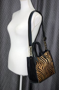 ハラコ＆イタリアンカーフ　3wayハンドバッグ画像