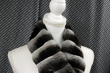 チンチラ　ソフトフレアマフラー画像