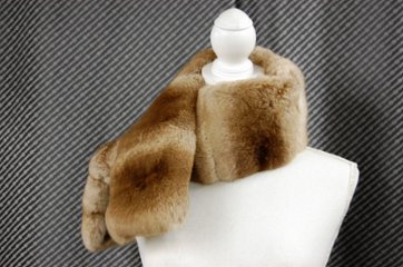 シナモンチンチラ　ロングマフラー画像