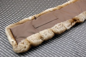 シナモンチンチラ　ロングマフラー画像