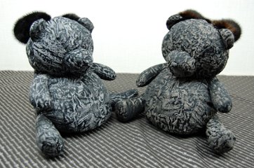 ミンクハンドル付き　ベアバッグの画像