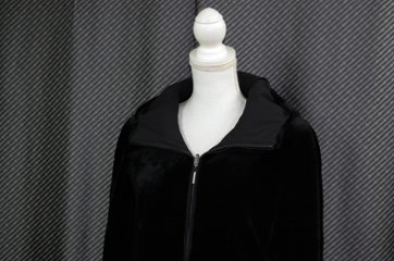 シェアードミンク　リバーシブルフーディージャケット画像