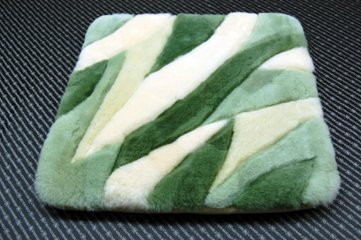 刈毛ムートン　座布団クッション画像