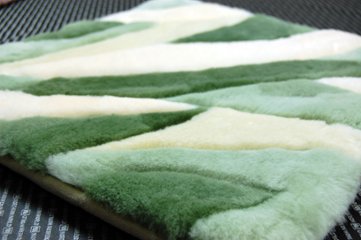 刈毛ムートン　座布団クッション画像
