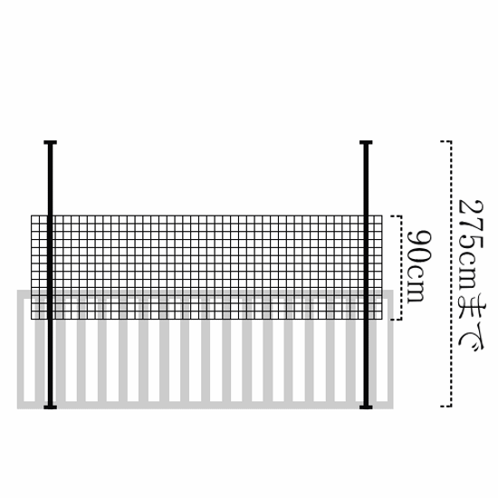 おとさんゾウ　ベルト固定タイプ　1m画像