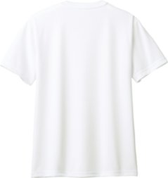 4.4オンス . ドライTシャツ ホワイト画像