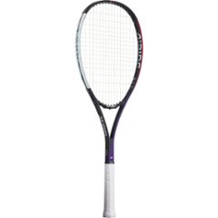 YONEX エアライド パープル×レッド 初心者向け ソフトテニスラケットの画像