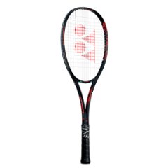 YONEX ジオブレイク80V コスミックレッド 前衛向き ソフトテニスラケットの画像