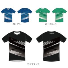 ゴーセン ユニ 昇華Ｔシャツ JPT41の画像