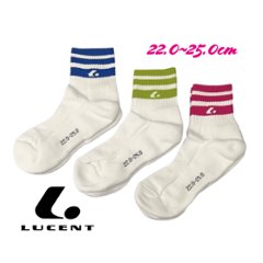 ルーセント レディース３Ｐソックス XLN288の画像