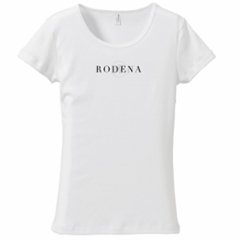 RODENA women's tops t-shirt white 0023の画像