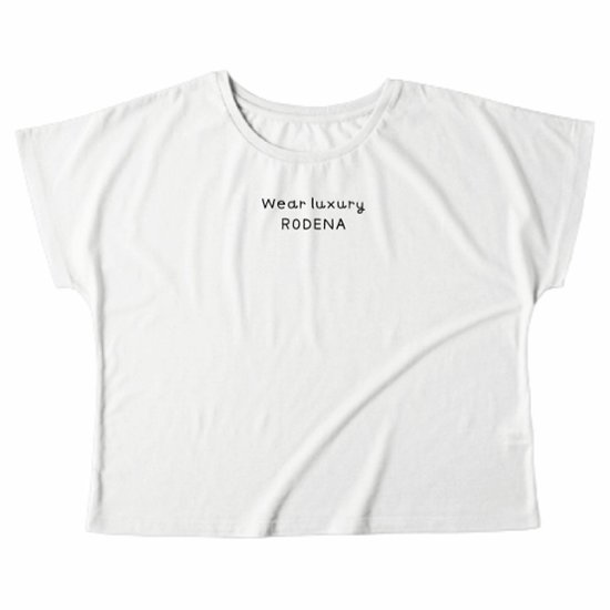 RODENA women's tops t-shirt off-white 0027画像