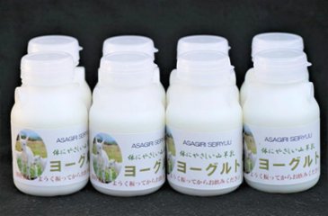 山羊乳ヨーグルト　ピュアな中にも こくのある150㎖ × 12本セットの画像