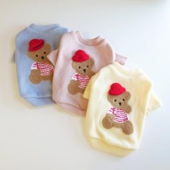 bear pastel topsの画像