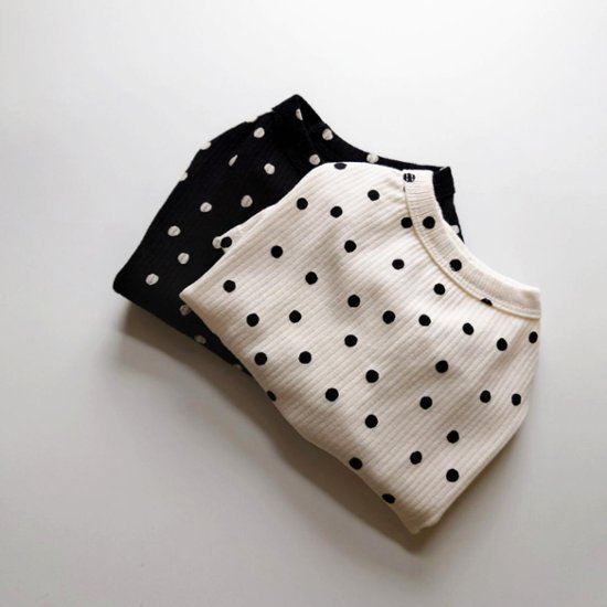 Jenny Hearts dot t-shirt (シンプル)画像