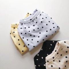 Jenny Hearts dot t-shirt (カラー)画像