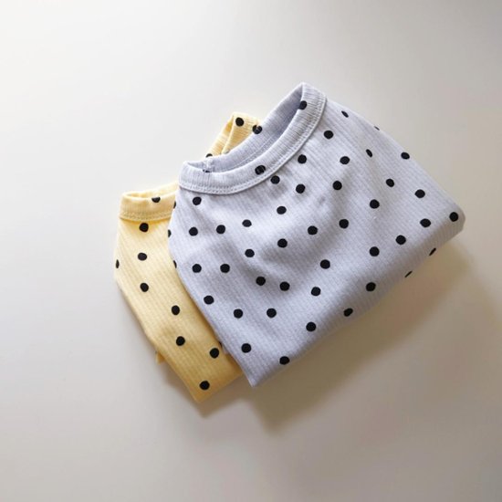 Jenny Hearts dot t-shirt (カラー)画像