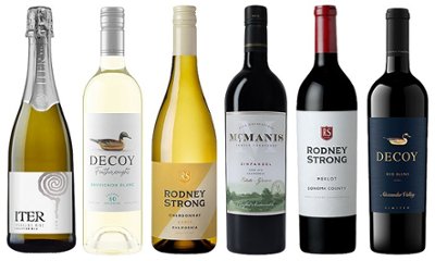 軽めの白ワインから上級キュベまで厳選！第31弾　カリフォルニア第2弾ワイン6本セットの画像