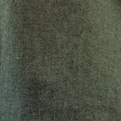 【亀田縞】ワイドシャツ　八分袖　モスグリーン画像