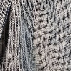 【遠州木綿】　綿ショール  みやま 紺白画像