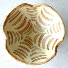 カゴ柄茶鉢画像