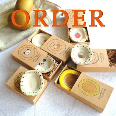 箱入り豆皿【order】の画像