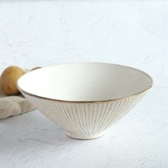 泥白しのぎめん鉢の画像