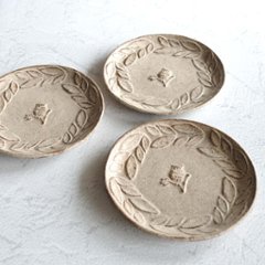 フクロウ皿画像