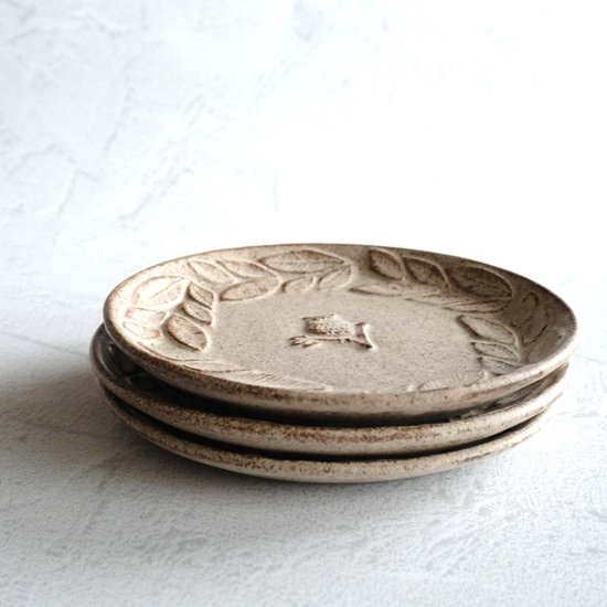 フクロウ皿画像