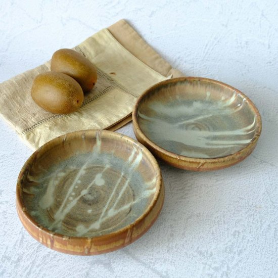 ｽﾘｯﾌﾟ模様丸浅鉢Ｓ画像