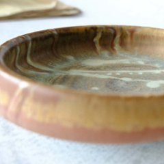 ｽﾘｯﾌﾟ模様丸浅鉢Ｓ画像